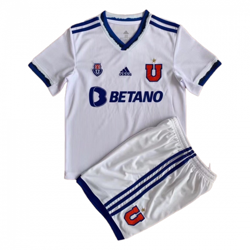 kit enfant Club Universidad de Chile 2022/23 domicile blanc