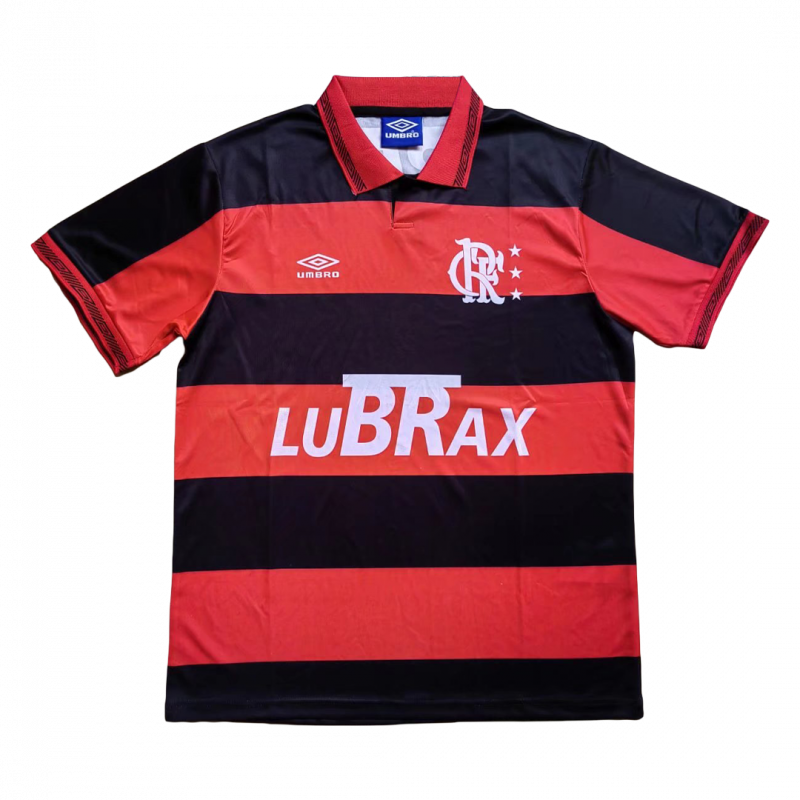 maillot CR Flamengo 1992/93 domicile noir Retro