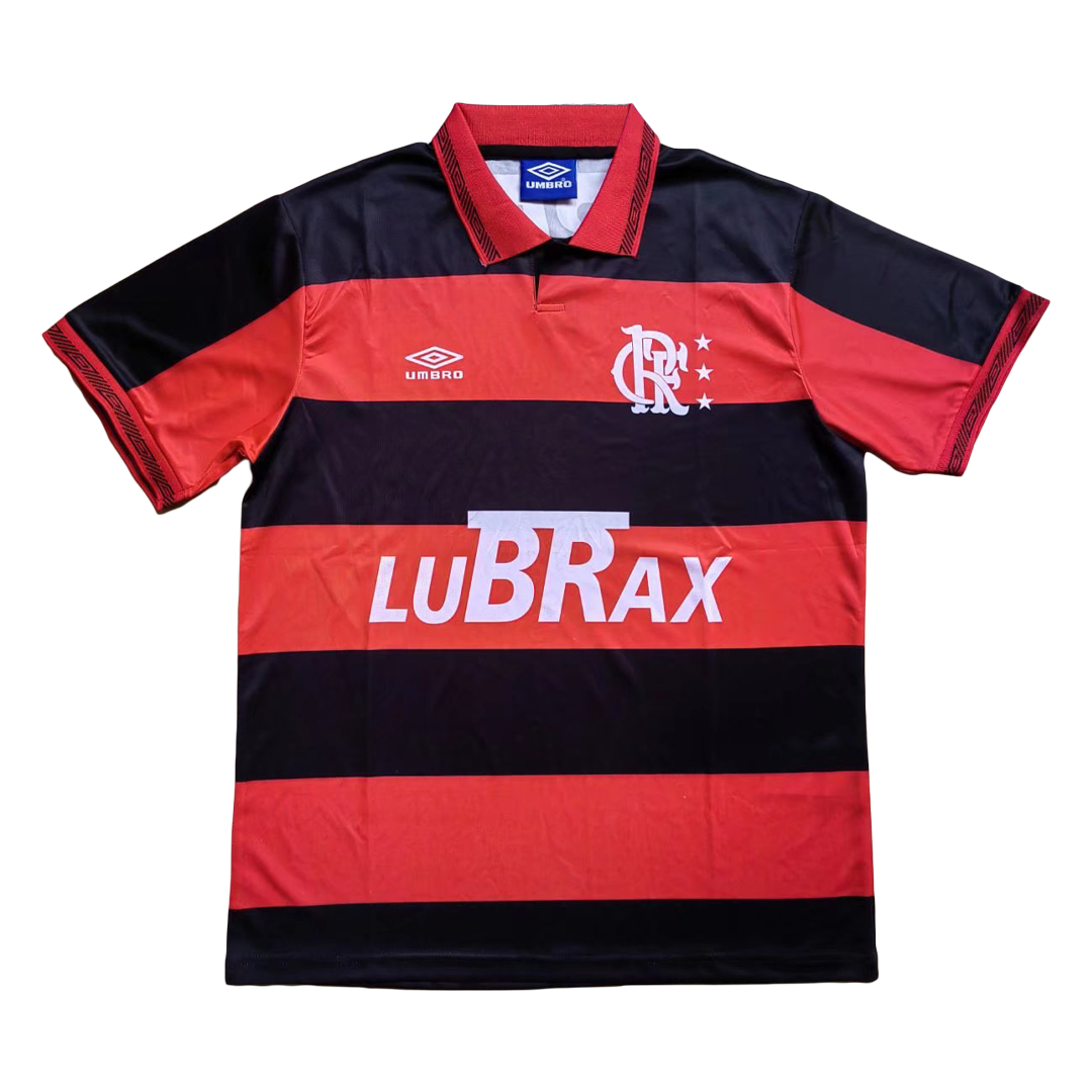 maillot CR Flamengo 1992/93 domicile noir Retro