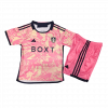 kit enfant Leeds United 2023/24 troisième rose