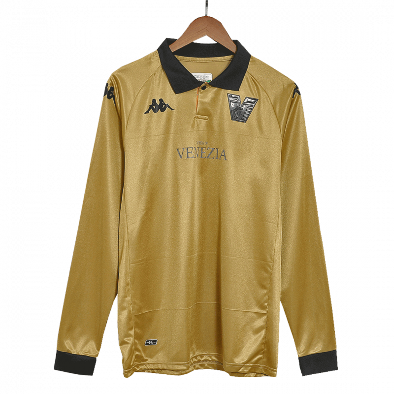 Venezia FC 2022/23 Troisième Doré manches longues Jersey