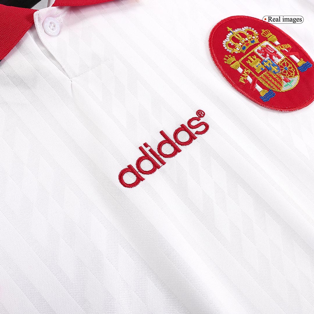 maillot Spain 1994 extérieur blanc Retro
