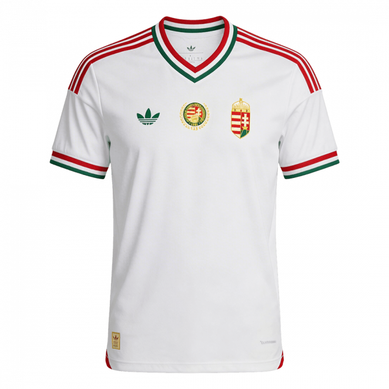 maillot Hungary 2026 extérieur blanc