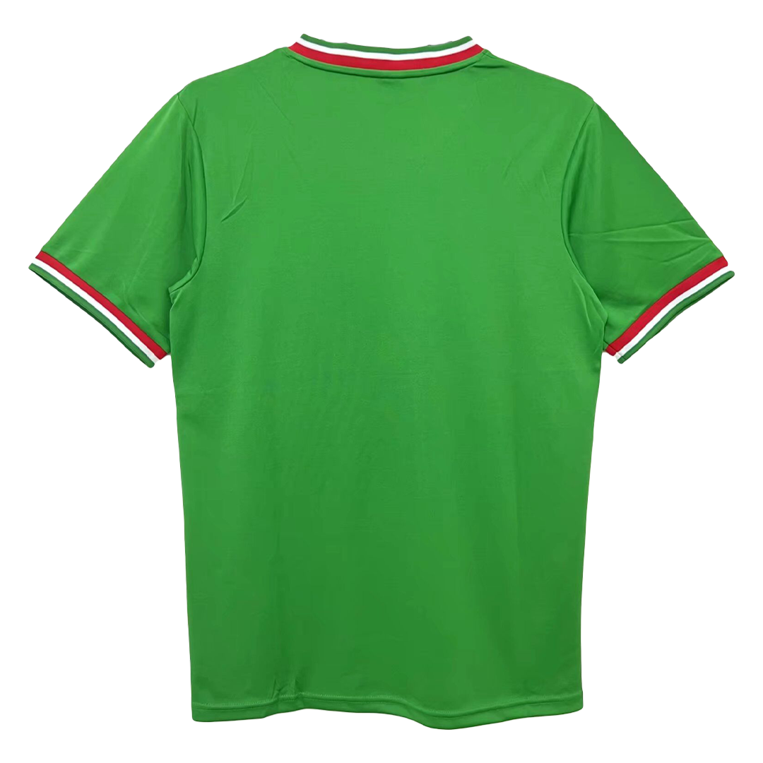 maillot Mexico 1970 domicile vert Retro