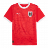 maillot Austria 2024 domicile rouge