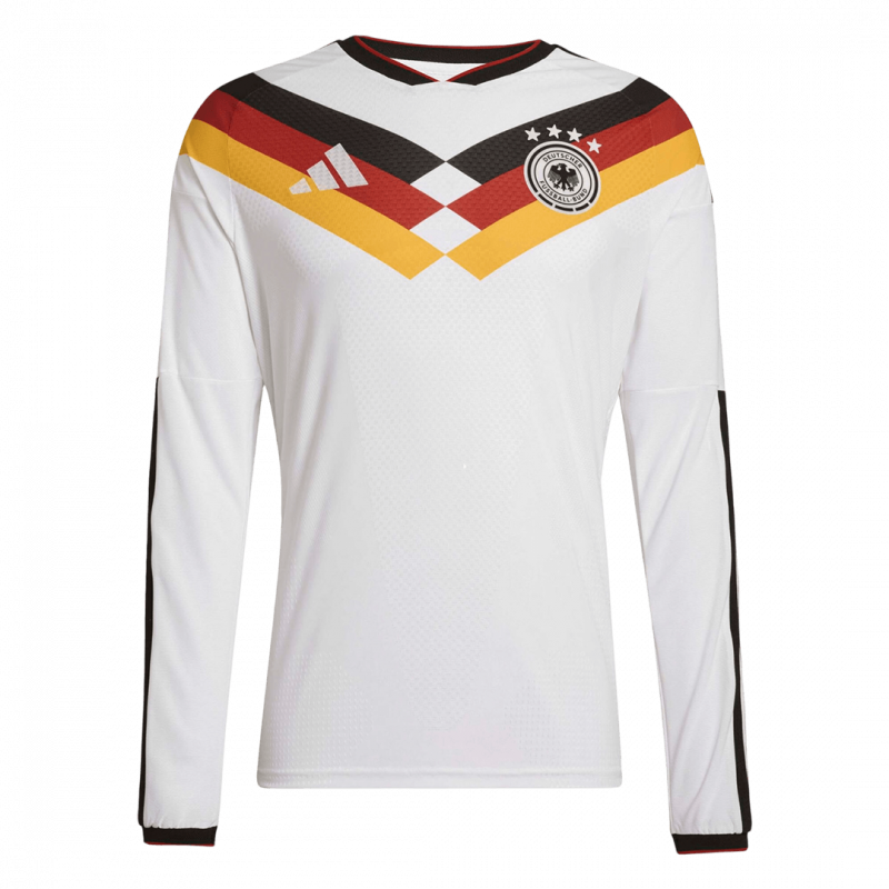 Germany 2026 Home White Player Version Long Sleeve Jersey