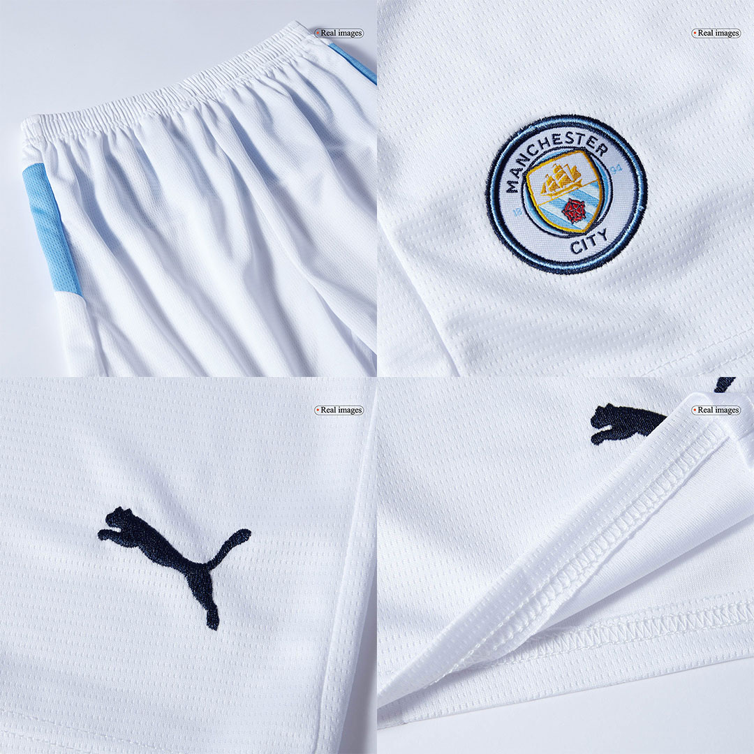 kit enfant Manchester City 2025/26 domicile bleu