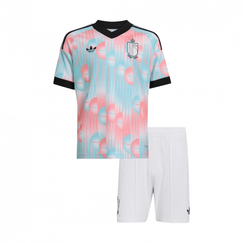 kit enfant Belgium 2026 extérieur bleu