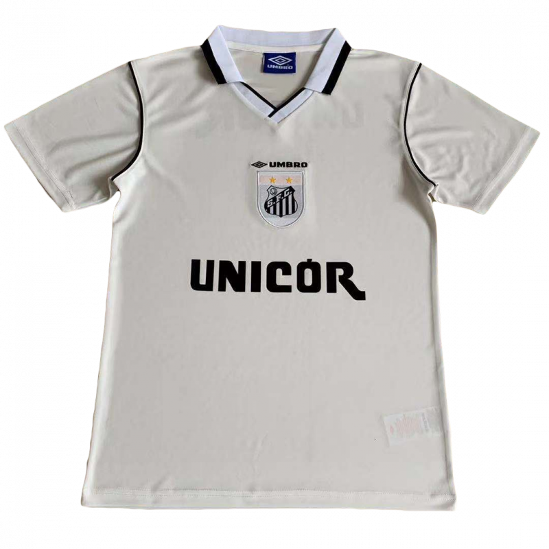 maillot Santos FC 1999 domicile blanc Retro