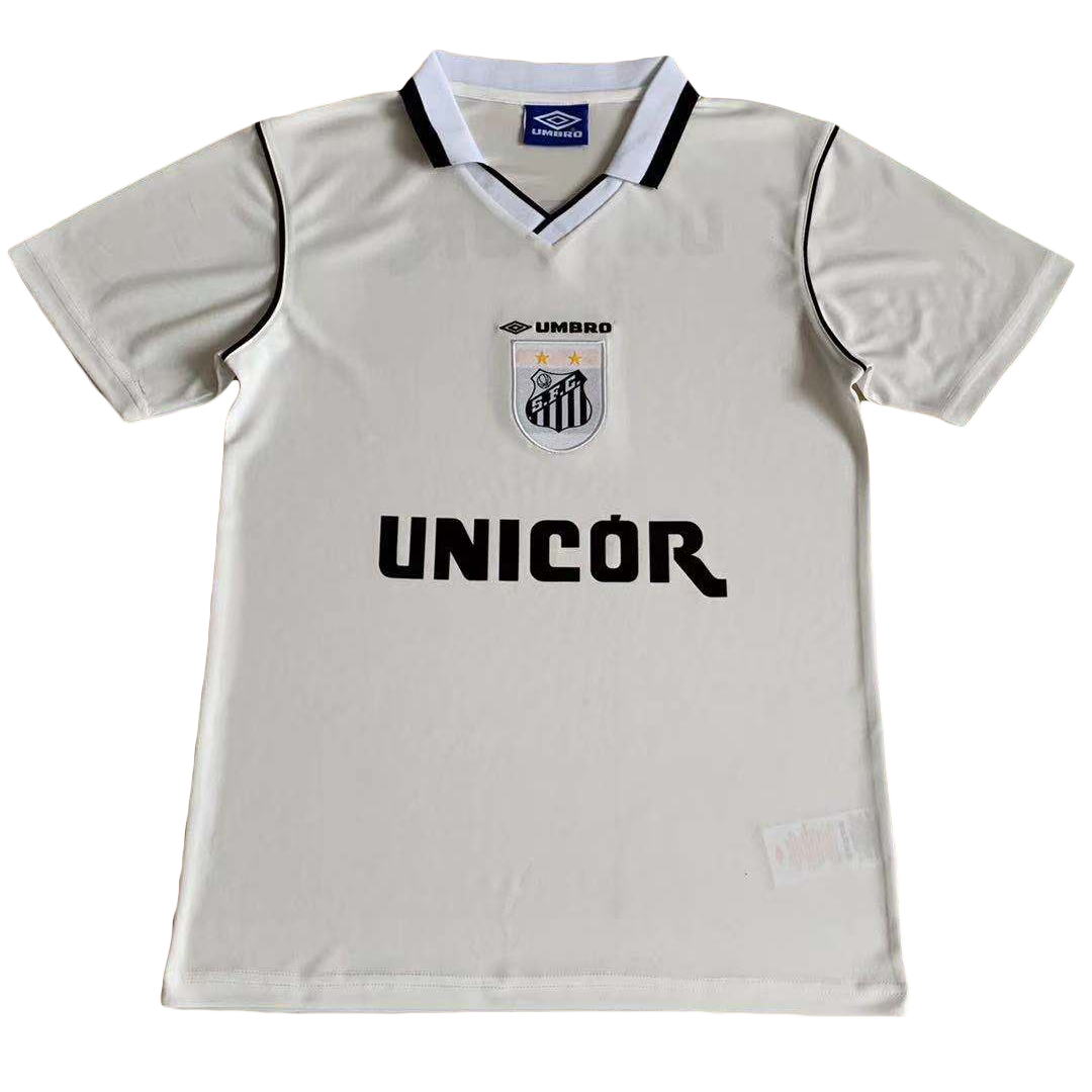 maillot Santos FC 1999 domicile blanc Retro