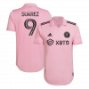 maillot SUAREZ #9 Inter Miami CF 2022 domicile rose Player Version