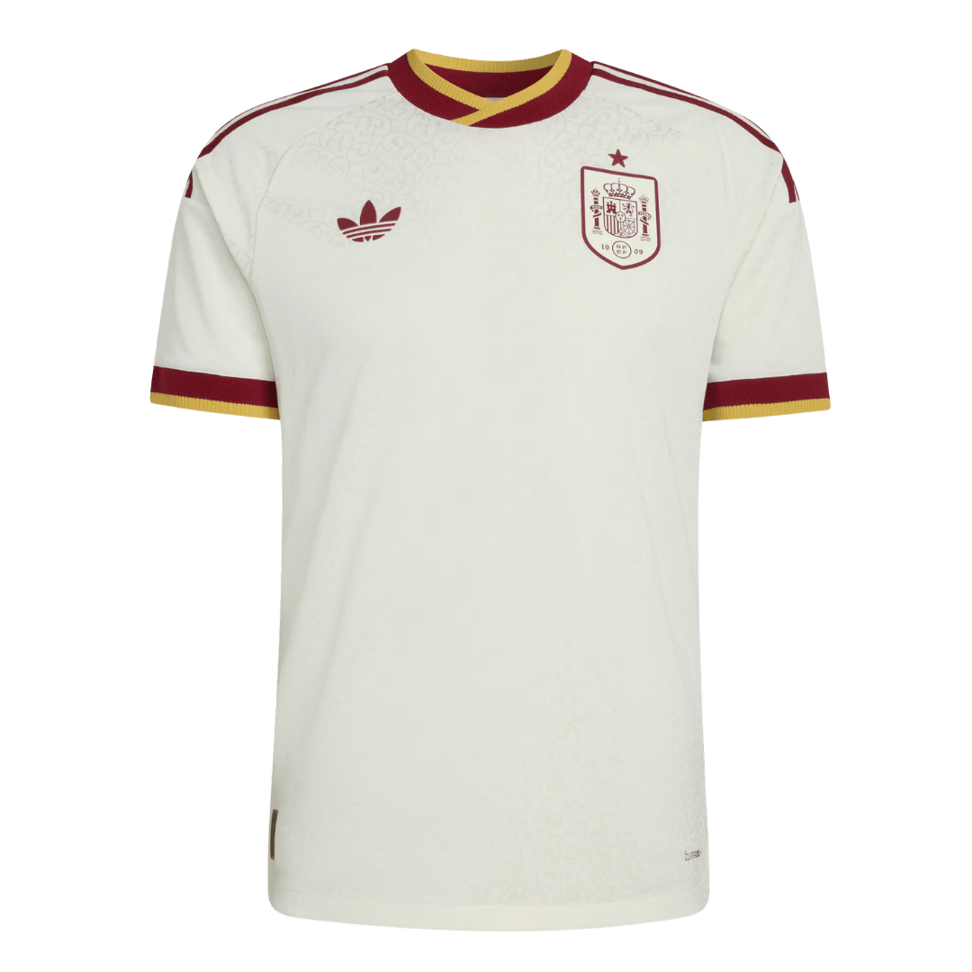 maillot Spain 2026 extérieur blanc Player Version