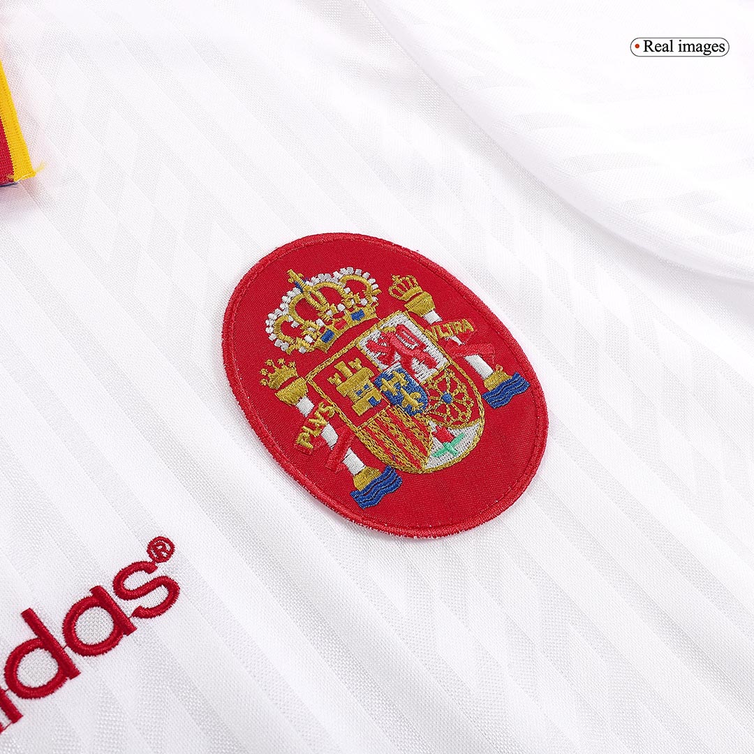 maillot Spain 1994 extérieur blanc Retro