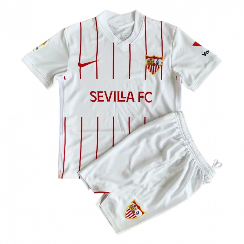 kit enfant Sevilla 2021/22 domicile blanc