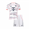 kit enfant Bayern Munich 2025/26 extérieur blanc
