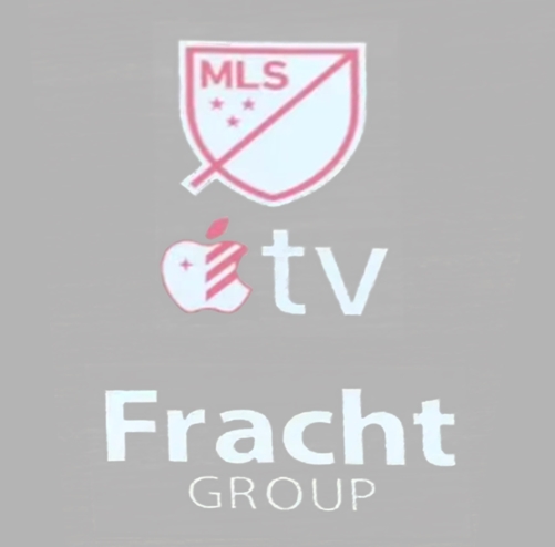 2025 Inter Miami MLS Troisième extérieur badge & Apple TV(rose & blanc) & Fracht Group(white)