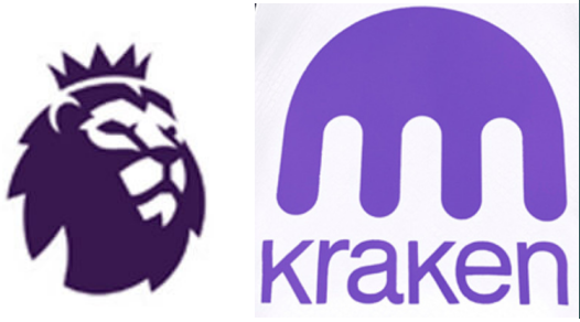 badge Premier League (nouveau) 23/26 & KRAKEN Sponsor (bleu)