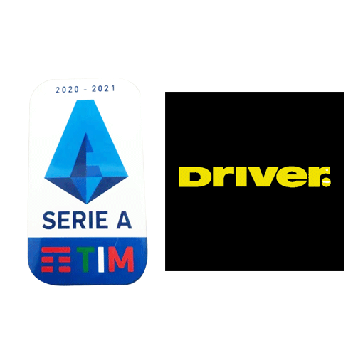 20/21 Italian Serie A & Driver Sponsor(jaune)badge