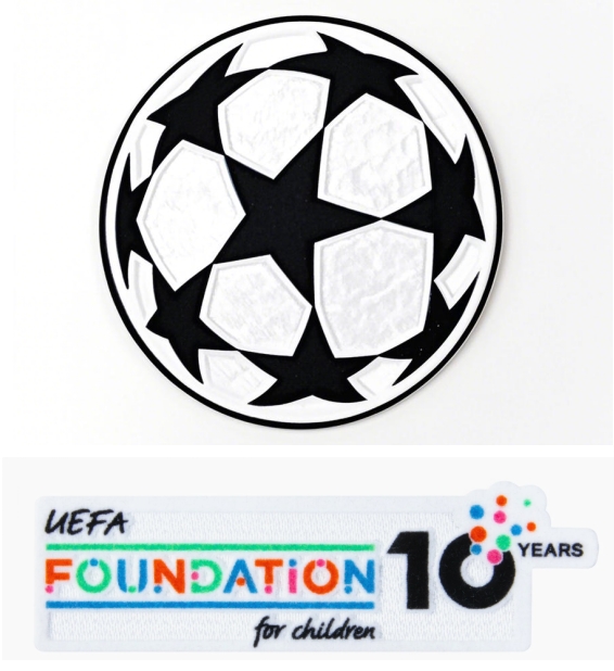 25/26 UCL & badge Fondation UEFA 10 ans