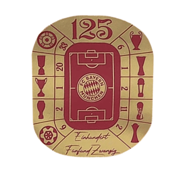 Bayren Munich 125 anniversaire Badge