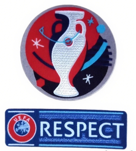 2016 Euro & badges Respect
