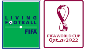 2022 Qatar Coupe du monde & Living Football badges