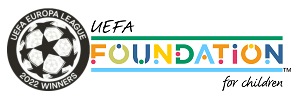 UEFA EUROPA LEAGUE 2022 WINNER & badges Fondation UEFA