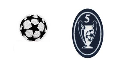 Retro UCL & Retro Honor 5 Cups badges