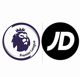 Premier League & JD Sponsor noir