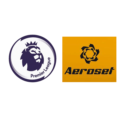 badge Premier Leagues & Aeroset Sponsor