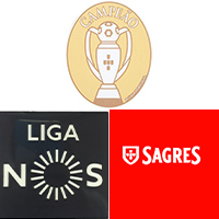 Portugal Primeira Champion badge & SAGRES Sponsor