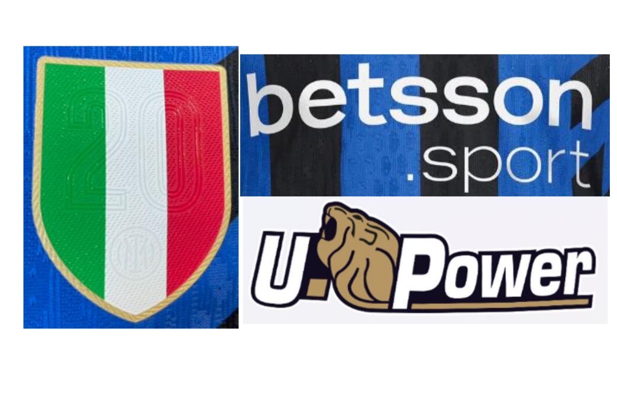 Scudetto(Inter Milan 20) badge & betsson.sport (domicile) & U.Power (domicile)