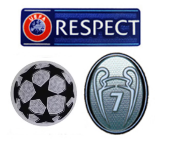 Retro UCL & Honor 7 Cups & badges Respect