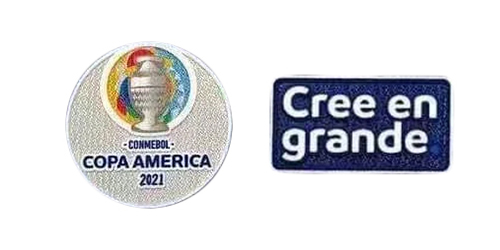Copa America 2021 & Cree en Grande badges