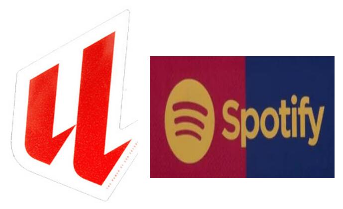 badge La Liga 24/25 & 24/25 Spotify Logo (doré) & AMBILIGHT tv