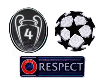 UCL & Honor 4 Cups & badges Respect