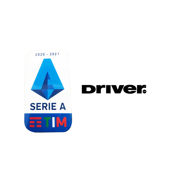 20/21 Italian Serie A & Driver Sponsor(noir)badge