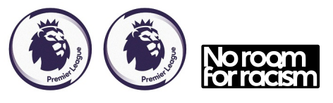 badge Premier League*2 & No Room For Racism