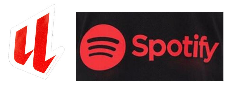 badge La Liga 24/25 & 24/25 Spotify Logo (rouge) & AMBILIGHT tv