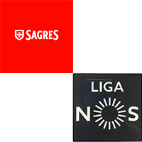 Portugal Primeira badge & SAGRES Sponsor(blanc)
