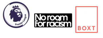 badge Premier League & No Room For Racism & BOXT Sponsor