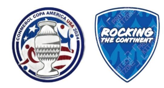 Copa America USA 2024 & Rocking The Continent badges