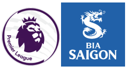 Premier League & Sabeco Brewery Sponsor(blanc)
