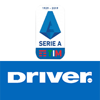 19/20 Italian Serie A & Driver Sponsor(blanc)badge