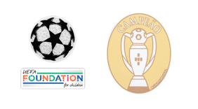UCL & UEFA Foundation & Primeira Liga Champions badges