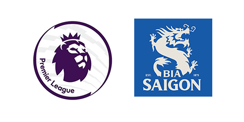 Premier League & Sabeco Brewery Sponsor(blanc)2021