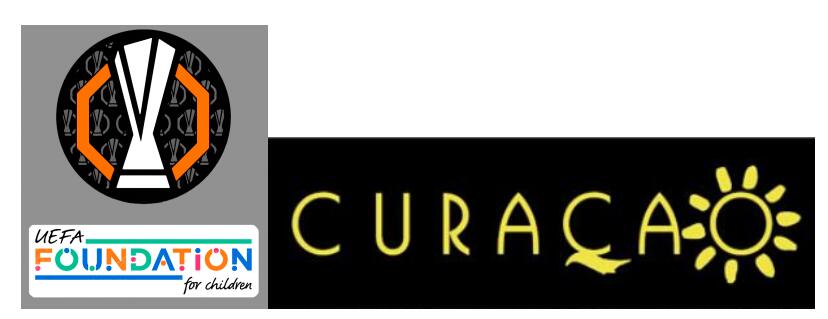24/25 UEFA Europa League & badges Fondation UEFA & CURACAO Sponsor(Ajax away)