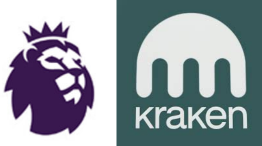 badge Premier League 24/25 & KRAKEN Sponsor (blanc)