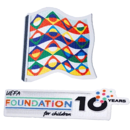 24/25 UEFA Nations Leauge & UEFA Foundation 10 ans Badge