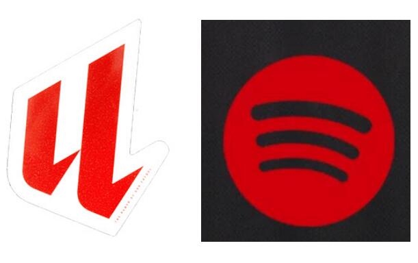 badge La Liga 24/25 & logo Spotify sans texte (rouge) & AMBILIGHT tv